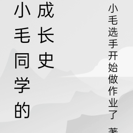 小毛同学的成长史